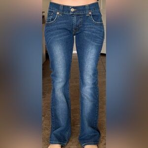 Levi’s 542 Denim Low Rise Bootcut Flare Jeans 6